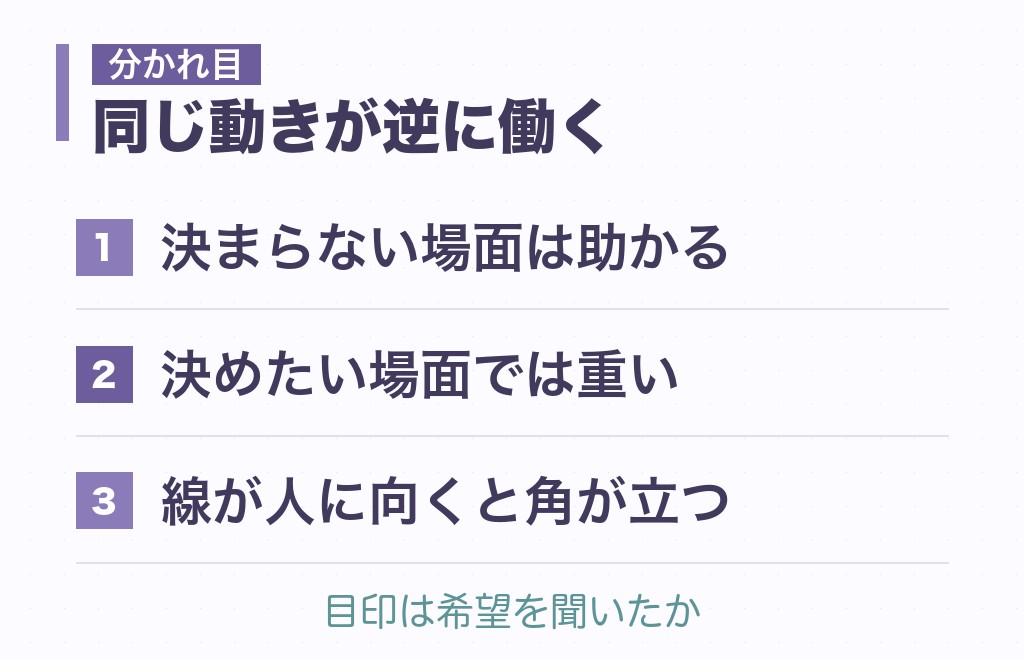 父性本能が強い人の特徴が、頼りがいになる場面と負担になる場面