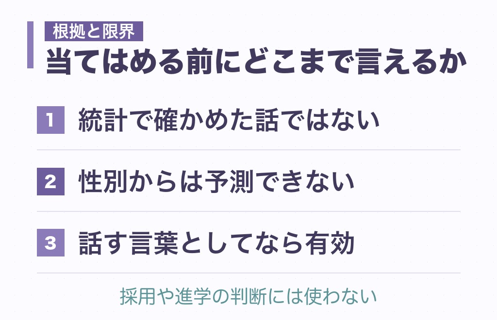 切り替えが早い女という見方の根拠と限界
