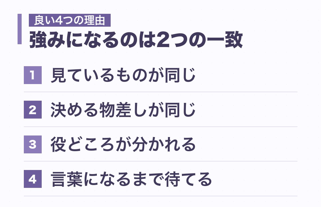 主人公と仲介者の相性が良いと言われる4つの理由