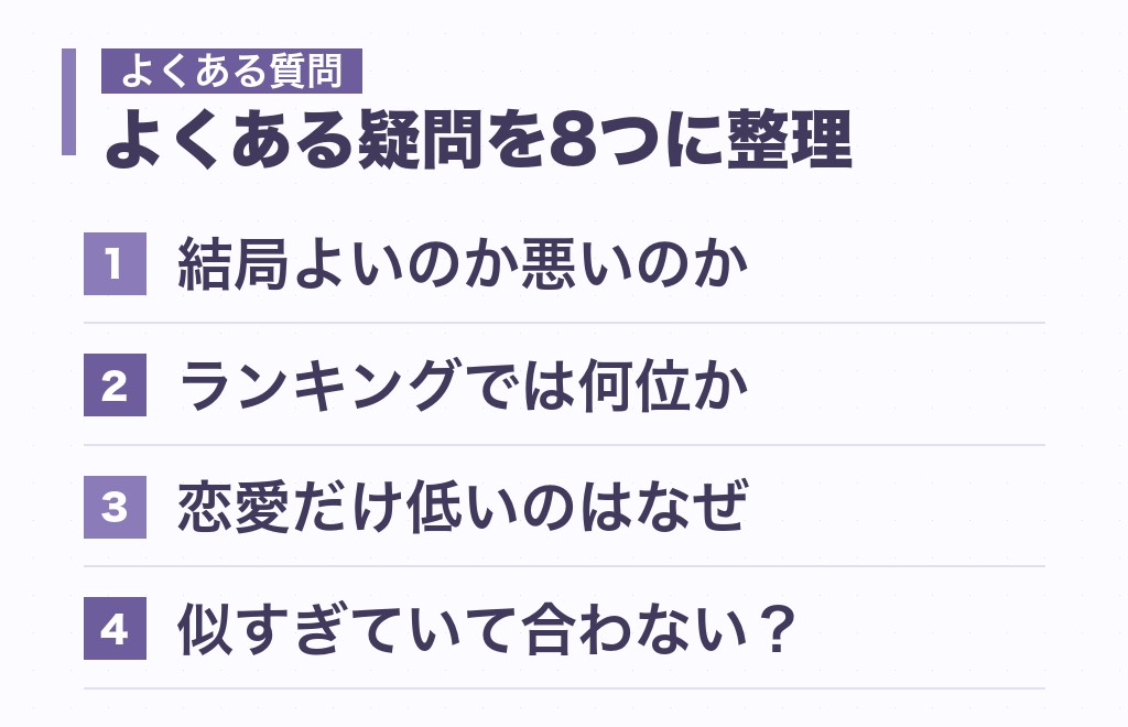 指揮官と主人公の相性に関するよくある質問